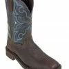 Justin Men's Amarillo Slate Waterproof Western Work Boots - Soft Toe -Justin Shop 2000340812 200 P1