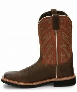 Justin Men's Electrician Western Work Boots - Soft Toe 11 Justin Men's Electrician Western Work Boots - Soft Toe -Justin Shop 2000340820 203 P3