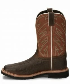 Justin Men's Electrician Western Work Boots - Steel Toe -Justin Shop 2000340821 203 P3