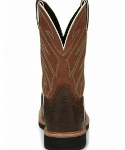 Justin Men's Electrician Western Work Boots - Steel Toe -Justin Shop 2000340821 203 P4