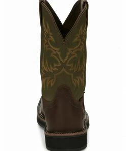 Justin Men's Keavan Waterproof Western Work Boots - Steel Toe -Justin Shop 2000340822 200 P3