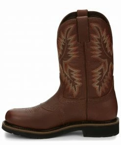 Justin Men's Superintendent Western Work Boots - Soft Toe -Justin Shop 2000340824 220 P3