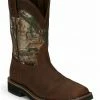 Justin Men's Trekker Waterproof Western Work Boots - Composite Toe -Justin Shop 2000340826 340 P1