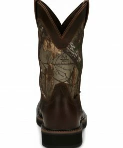 Justin Men's Trekker Waterproof Western Work Boots - Composite Toe -Justin Shop 2000340826 340 P4