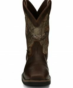 Justin Men's Trekker Waterproof Western Work Boots - Composite Toe -Justin Shop 2000340826 340 P5
