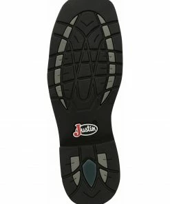 Justin Men's Trekker Waterproof Western Work Boots - Composite Toe -Justin Shop 2000340826 340 P7