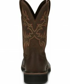 Justin Men's Driller Western Work Boots - Soft Toe -Justin Shop 2000340827 280 P4