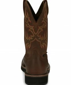 Justin Men's Driller Western Work Boots - Steel Toe Tan 13 Justin Men's Driller Western Work Boots - Steel Toe Tan -Justin Shop 2000340831 280 P4