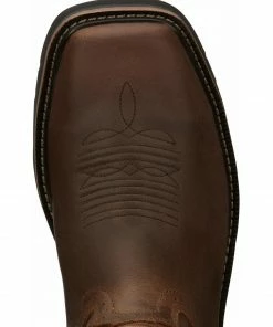 Justin Men's Driller Western Work Boots - Steel Toe Tan 15 Justin Men's Driller Western Work Boots - Steel Toe Tan -Justin Shop 2000340831 280 P6