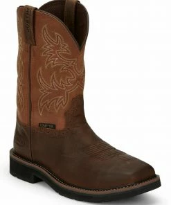 Justin Men's Switch Western Work Boots - Composite Toe