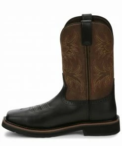 Justin Men's Driller Western Work Boots - Composite Toe -Justin Shop 2000340833 001 P3