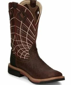Justin Men's Derrickman Western Work Boots - Soft Toe
