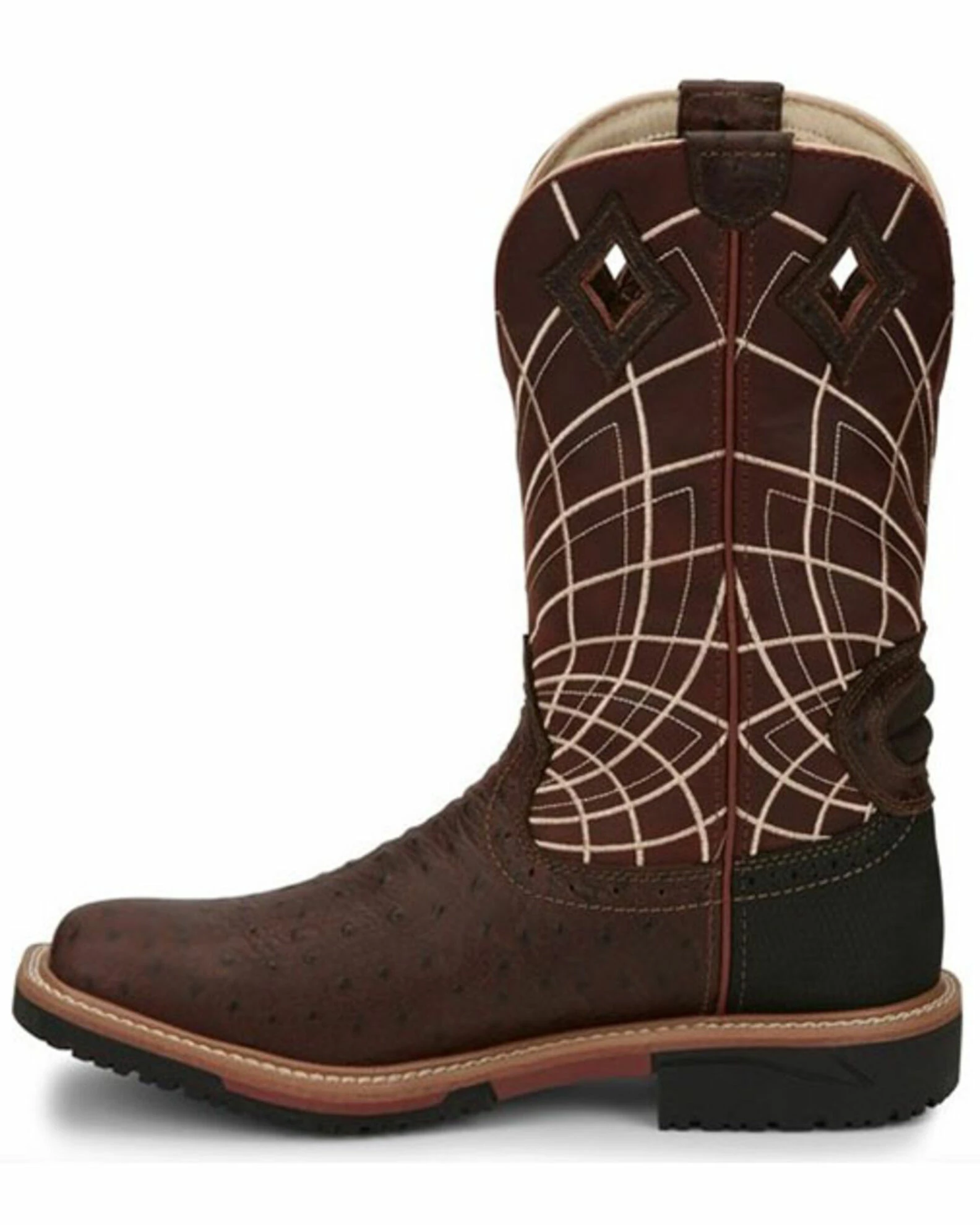 Justin Men's Derrickman Western Work Boots - Soft Toe 5 Justin Men's Derrickman Western Work Boots - Soft Toe - Image 3