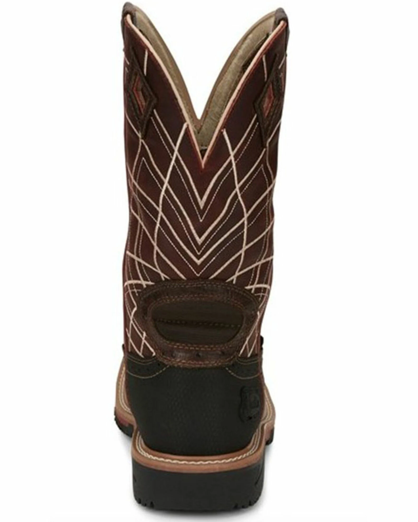 Justin Men's Derrickman Western Work Boots - Soft Toe 7 Justin Men's Derrickman Western Work Boots - Soft Toe - Image 5