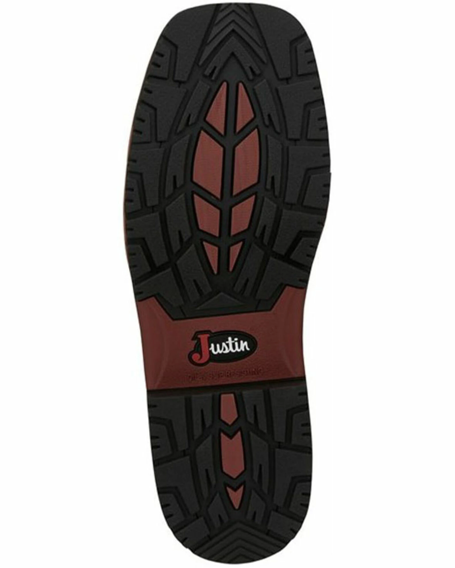 Justin Men's Derrickman Western Work Boots - Soft Toe 9 Justin Men's Derrickman Western Work Boots - Soft Toe - Image 7