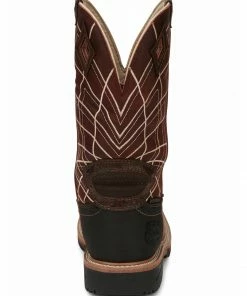 Justin Men's Derrickman Western Work Boots - Composite Toe -Justin Shop 2000340838 235 P4