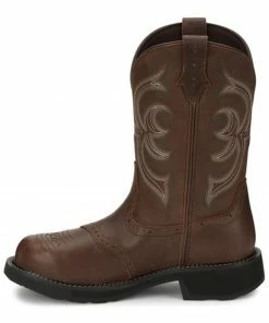 Justin Women's Wanette Waterproof Western Work Boots - Steel Toe -Justin Shop 2000340880 200 P3