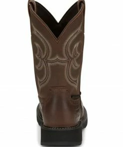 Justin Women's Wanette Waterproof Western Work Boots - Steel Toe -Justin Shop 2000340880 200 P5