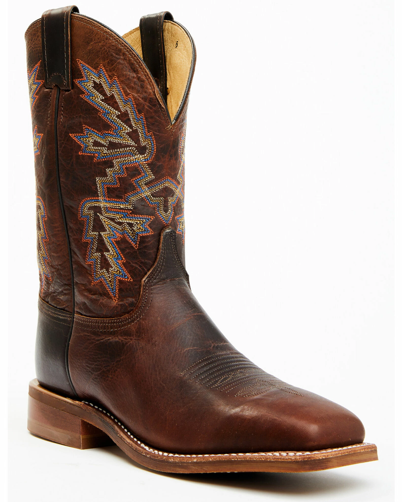 Justin Men's Bent Rail Bender Performance Western Boots - Broad Square Toe 3 Justin Men's Bent Rail Bender Performance Western Boots - Broad Square Toe