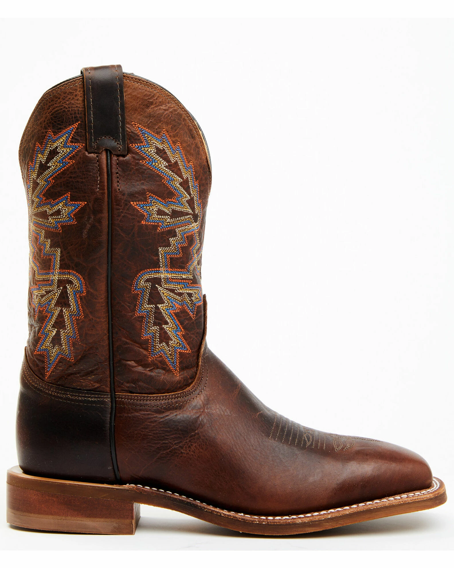 Justin Men's Bent Rail Bender Performance Western Boots - Broad Square Toe 4 Justin Men's Bent Rail Bender Performance Western Boots - Broad Square Toe - Image 2