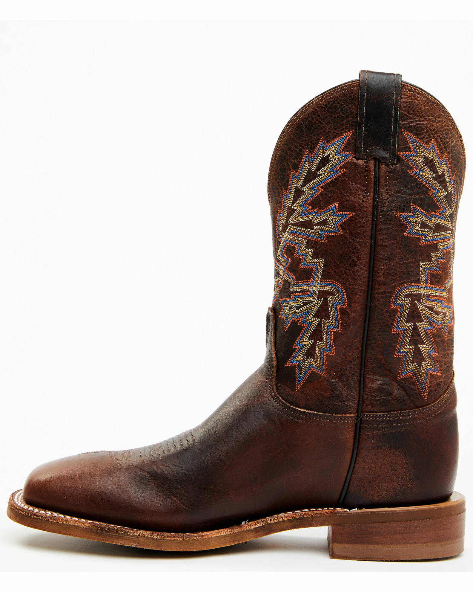 Justin Men's Bent Rail Bender Performance Western Boots - Broad Square Toe 5 Justin Men's Bent Rail Bender Performance Western Boots - Broad Square Toe - Image 3
