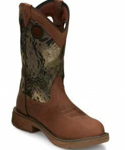 Justin Men's Rush Western Work Boots - Soft Toe
