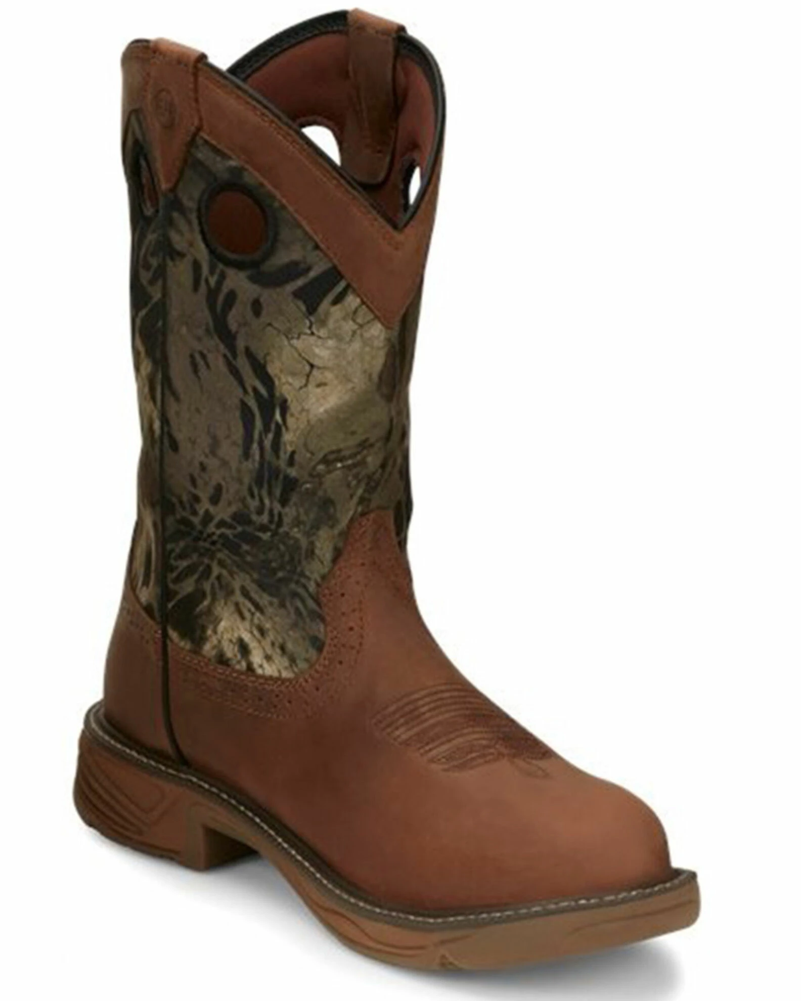 Justin Men's Rush Western Work Boots - Soft Toe 3 Justin Men's Rush Western Work Boots - Soft Toe
