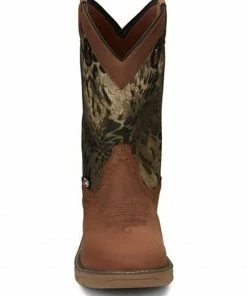 Justin Men's Rush Western Work Boots - Soft Toe 12 Justin Men's Rush Western Work Boots - Soft Toe -Justin Shop 2000341476 200 P4