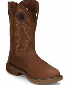 Justin Men's Rush Barley Western Work Boots - Soft Toe