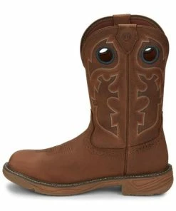 Justin Men's Rush Barley Western Work Boots - Soft Toe -Justin Shop 2000341477 200 P3