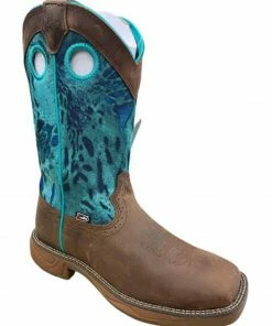 Justin Women's Rush Waterproof Western Work Boots - Soft Toe