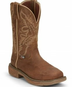 Justin Women's Rush Western Work Boots - Nano Composite Toe