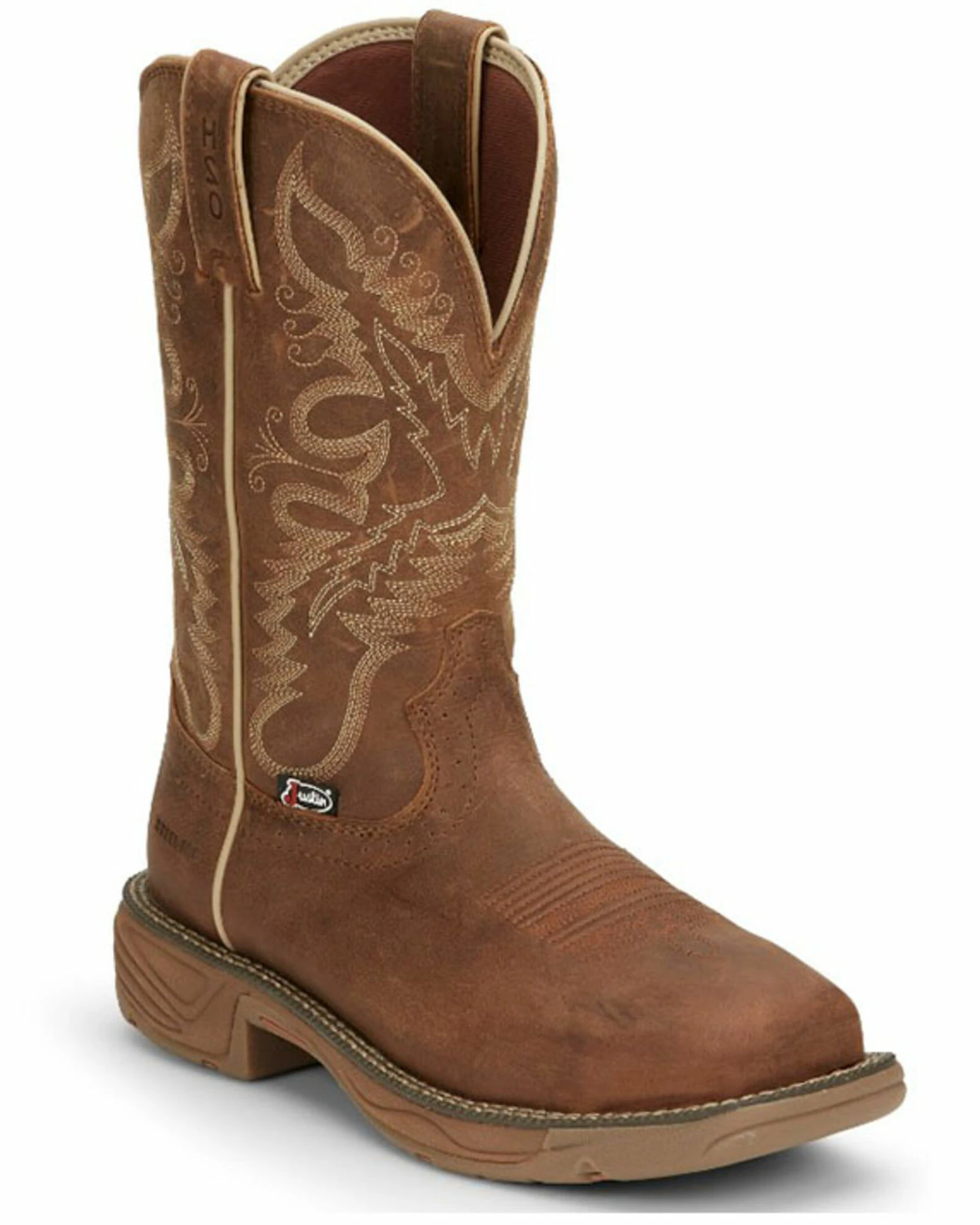 Justin Women's Rush Western Work Boots - Nano Composite Toe 3 Justin Women's Rush Western Work Boots - Nano Composite Toe