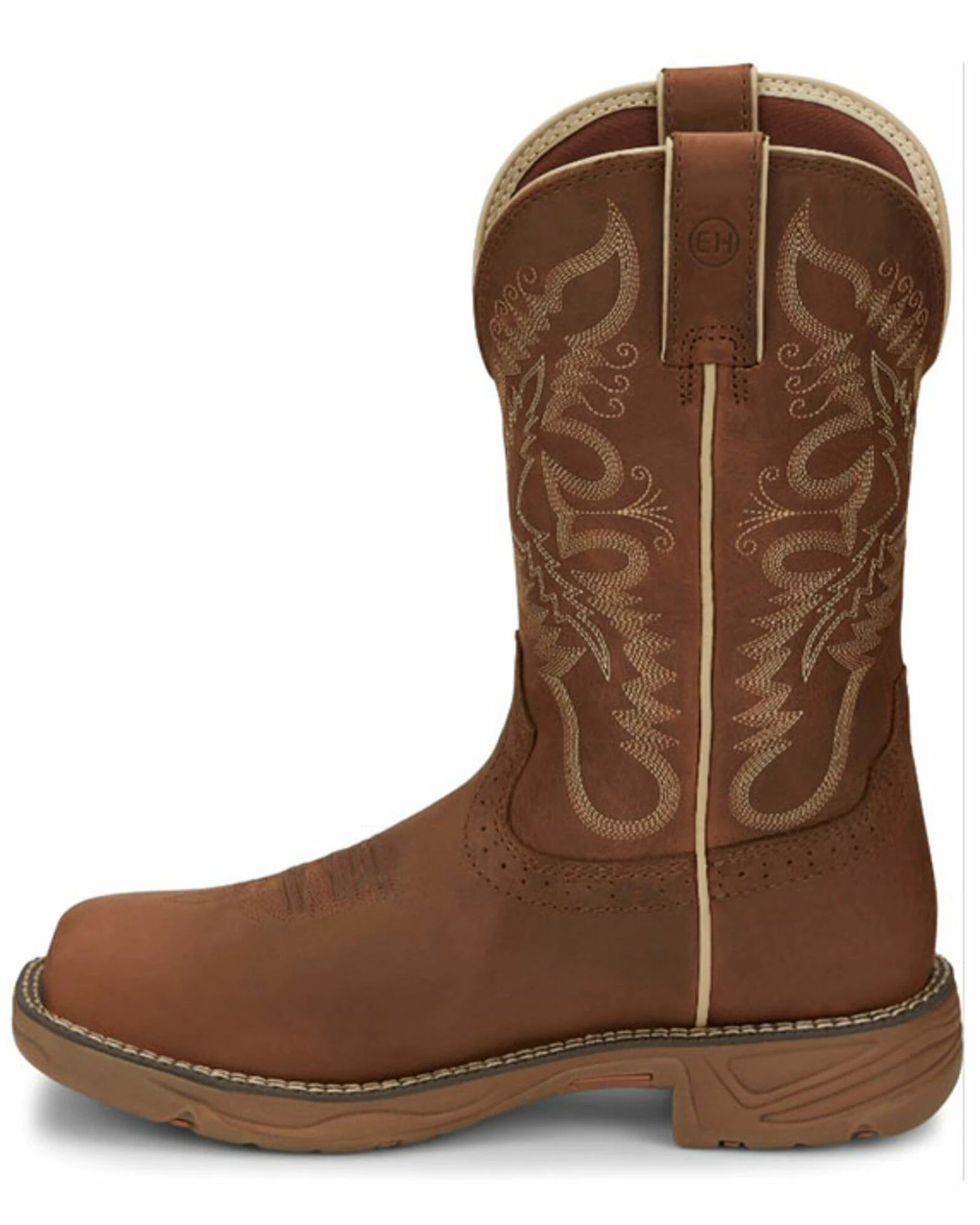 Justin Women's Rush Western Work Boots - Nano Composite Toe 5 Justin Women's Rush Western Work Boots - Nano Composite Toe - Image 3