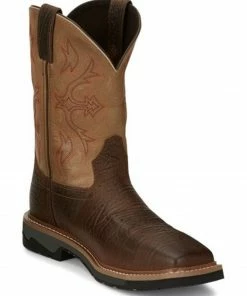 Justin Men's Bolt Western Work Boots - Composite Toe