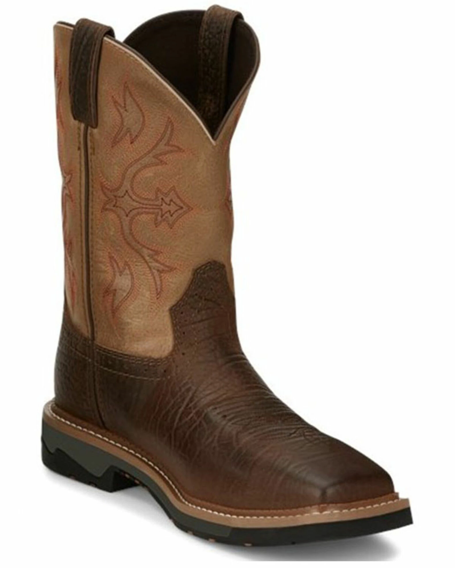 Justin Men's Bolt Western Work Boots - Composite Toe 3 Justin Men's Bolt Western Work Boots - Composite Toe