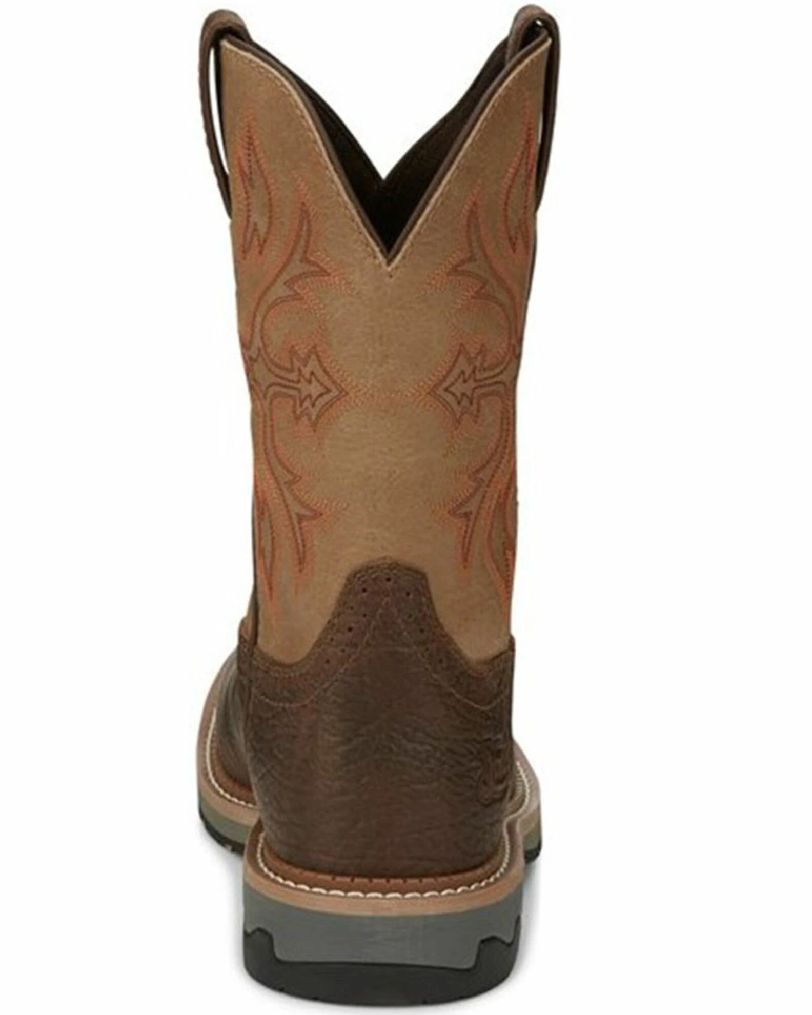 Justin Men's Bolt Western Work Boots - Composite Toe 7 Justin Men's Bolt Western Work Boots - Composite Toe - Image 5