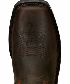 Justin Men's Ricochet Waterproof Western Work Boots - Composite Toe Met Guard -Justin Shop 2000346204 201 P6