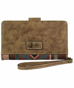 Trenditions Women's Justin Southwestern Jacquard Wallet Brown -Justin Shop 2000346568 200 P3