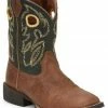 Justin Boys' Bowline Junior Western Boots - Wide Square Toe 1 Justin Boys' Bowline Junior Western Boots - Wide Square Toe -Justin Shop 2000347843 924 P1