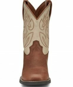 Justin Boys' Canter Junior Western Boots - Square Toe -Justin Shop 2000347844 280 P4