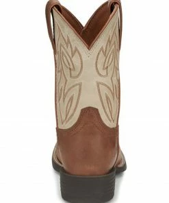Justin Boys' Canter Junior Western Boots - Square Toe -Justin Shop 2000347844 280 P5