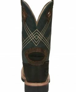 Justin Men's Dalhart Waterproof Western Work Boots - Nano Composite Toe -Justin Shop 2000348013 200 P5