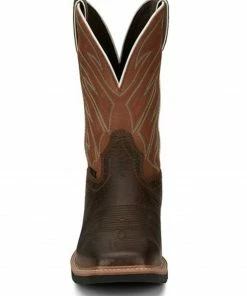 Justin Men's Dalhart Waterproof Western Work Boots - Soft Toe -Justin Shop 2000348015 200 P4