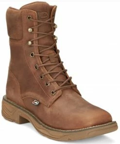 Justin Men's Rush Lacer Work Boots - Soft Toe