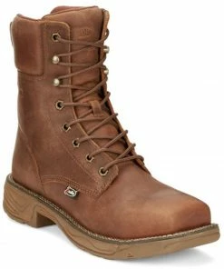 Justin Men's Rush Lacer Work Boots - Nano Composite Toe