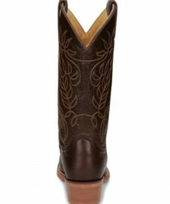 Justin Women's Rosey Espresso Western Boot - Round Toe -Justin Shop 2000359246 205 P5