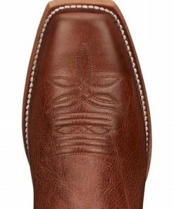 Justin Women's Vickory Camel Performance Leather Western Boots - Square Toe  -Justin Shop 2000359248 280 P6