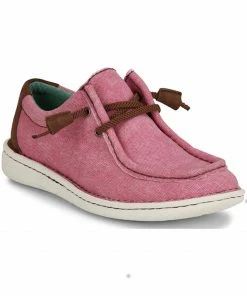Justin Women's Hazer Lace-Up Casual Shoes - Moc Toe Pink 17 Justin Women's Hazer Lace-Up Casual Shoes - Moc Toe Pink -Justin Shop 2000359249 650 P1 1