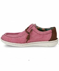 Justin Women's Hazer Lace-Up Casual Shoes - Moc Toe Pink 12 Justin Women's Hazer Lace-Up Casual Shoes - Moc Toe Pink -Justin Shop 2000359249 650 P3